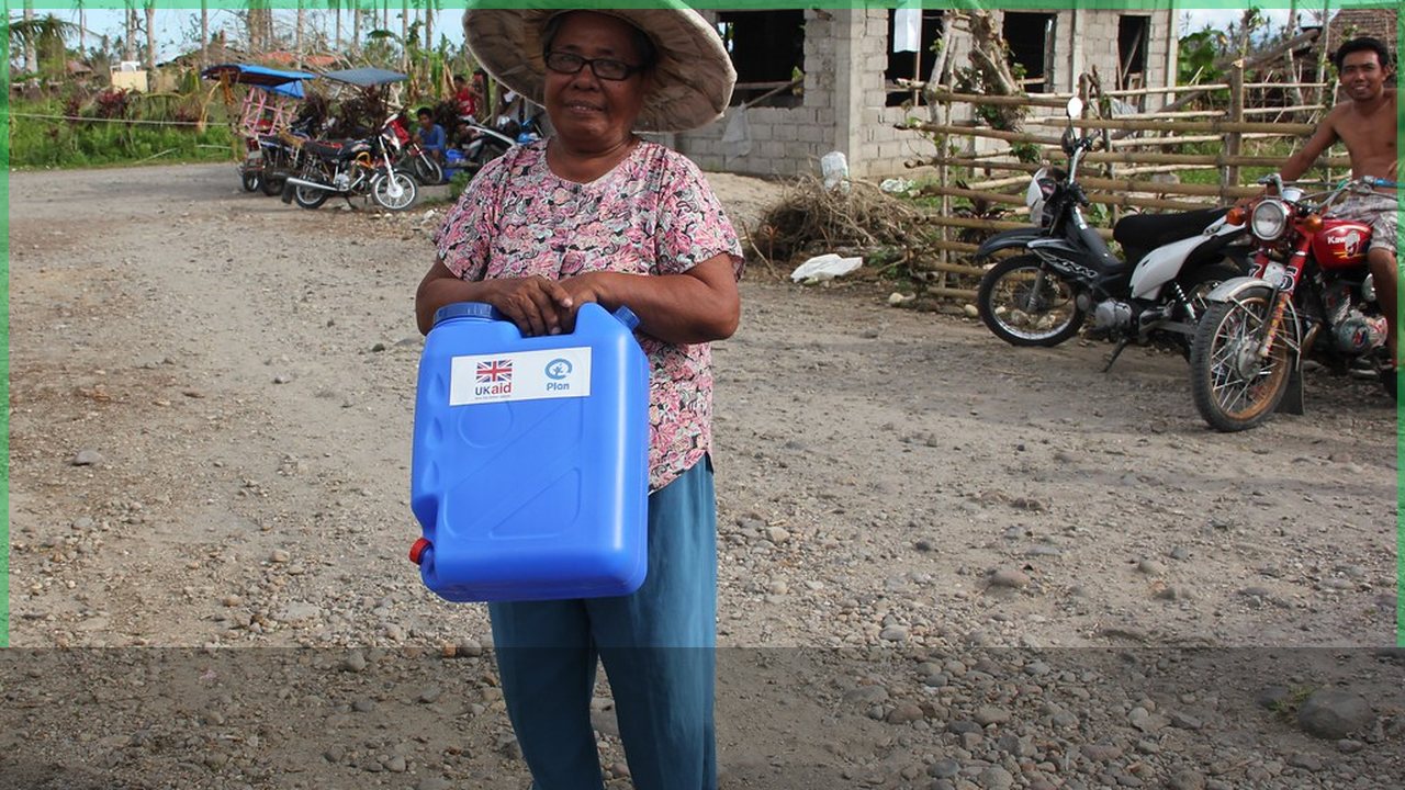 Clean water containers prepared before storm season