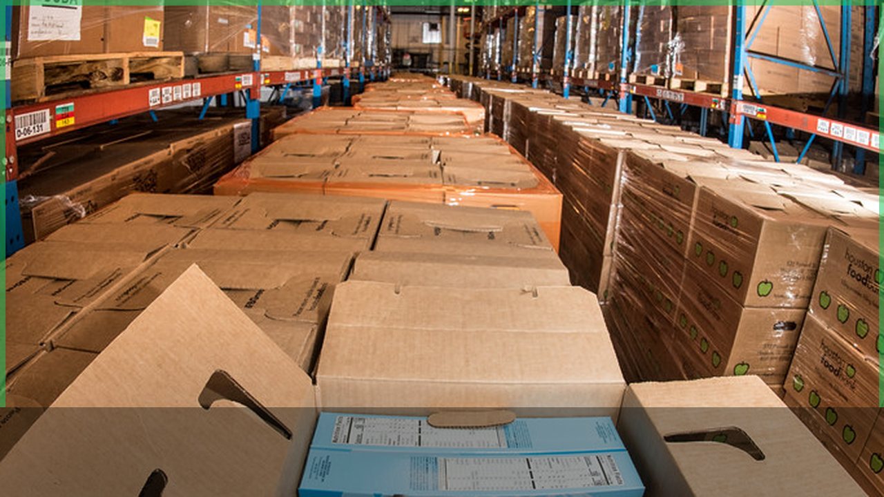 Shelf-stable pantry foods organized for emergencies